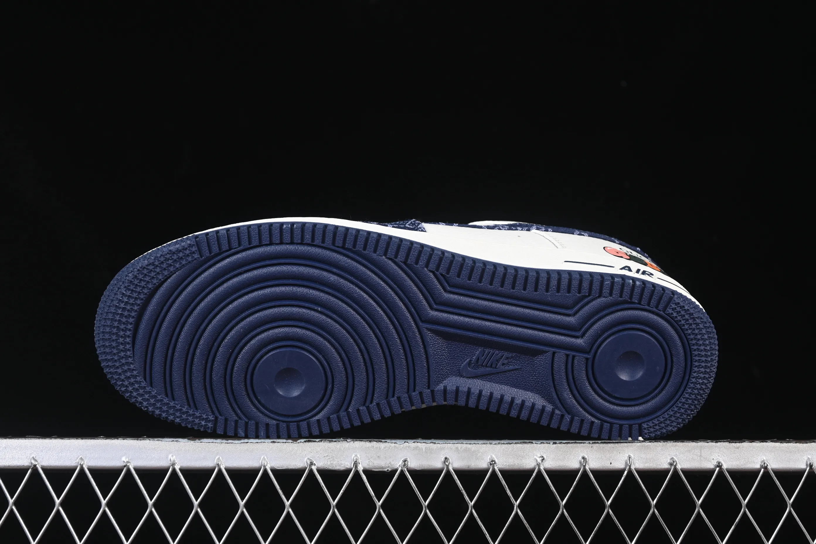 All categories Nk Air Force 1 Air Force series Nk Air Force 1 Low Air Force low-top Nike Air Force 1'07 Low Gucci joint navy blue denim Air Force 1 low-top casual sneakers SC0601-569